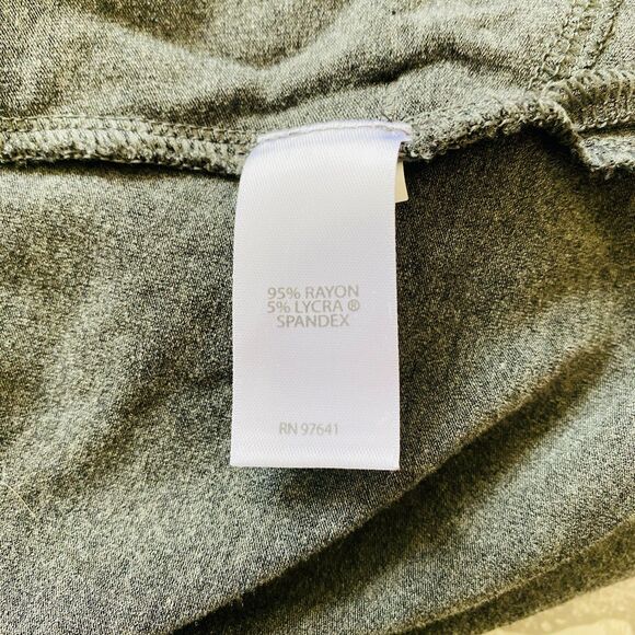 J Jill Wearever Collection Gray Open Long 3/4 Sleeve Stretchy Cardigan Sz XL - Picture 11 of 11